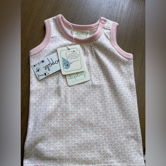 Sapling 3/6 Month Pink Tank - Picture 4 of 5